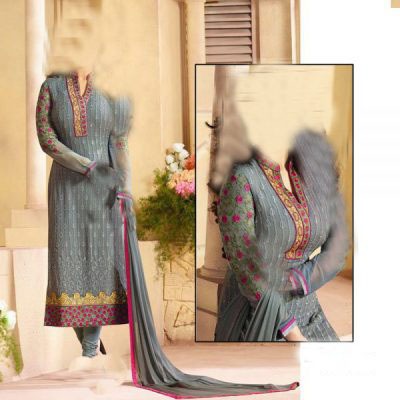 ABS_25 Full Embroidered Complete 3 piece Suit