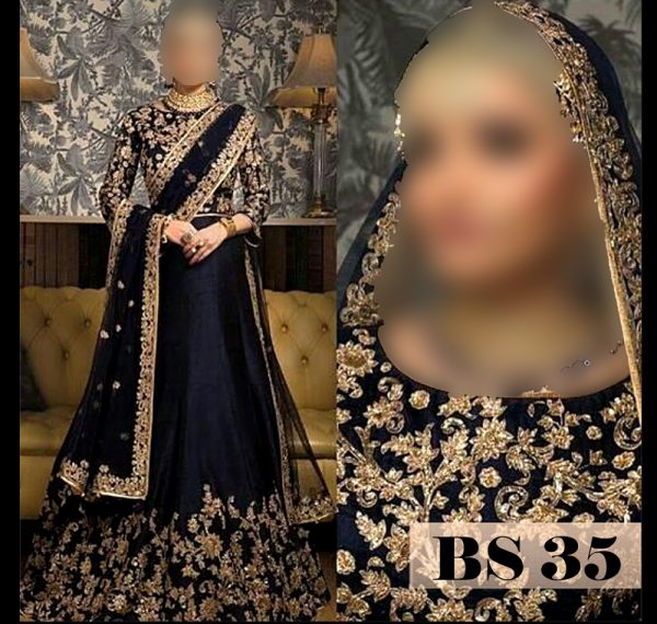 BS 35 FULL EMBROIDERED COMPLETE 3 PIECE SUIT