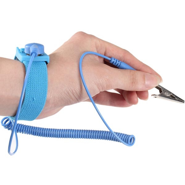 2x Anti-static ESD Adjustable Strap Antistatic Grounding Bracelet Wrist BaV6 